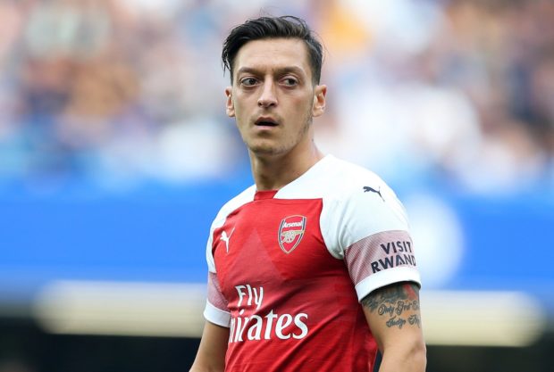 mesut ozil arsenal 2018