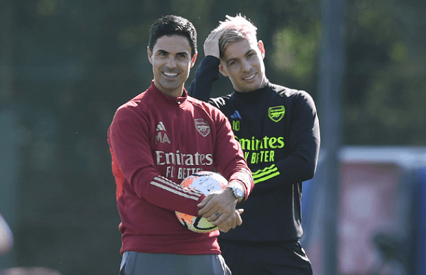 Emile Smith Rowe Mikel Arteta