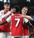 Bukayo Saka Leandro Trossard Kai Havertz Arsenal