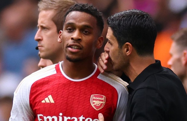 Jurrien Timber Mikel Arteta Arsenal