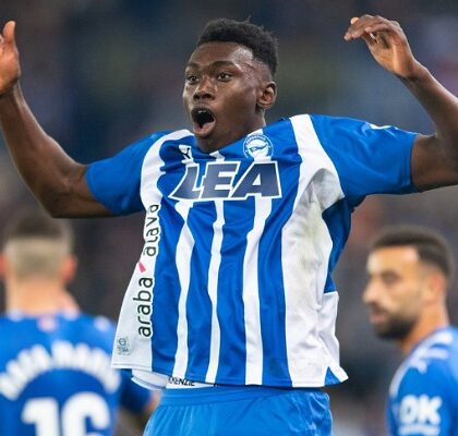 Samu Omorodion Alaves Atletico Madrid