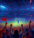 football fans goal